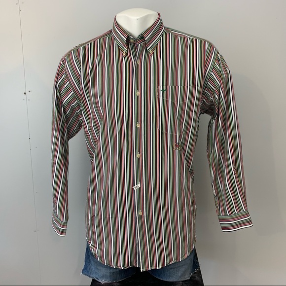 Vintage Tommy Hilfiger Striped Shirt - Picture 1 of 10